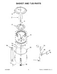 Diagram for 04 - Basket And Tub Parts