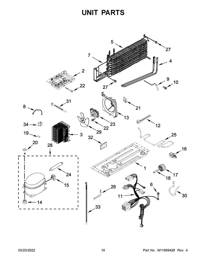 Diagram for WRT108FFDB03