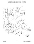 Diagram for 03 - Liner And Icemaker Parts