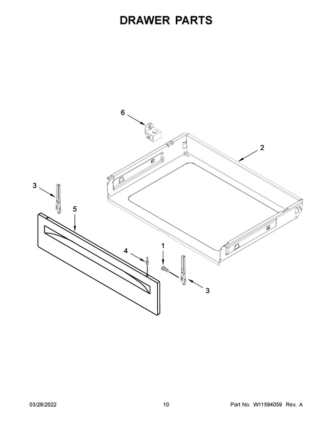 Diagram for YACR4503SFW8