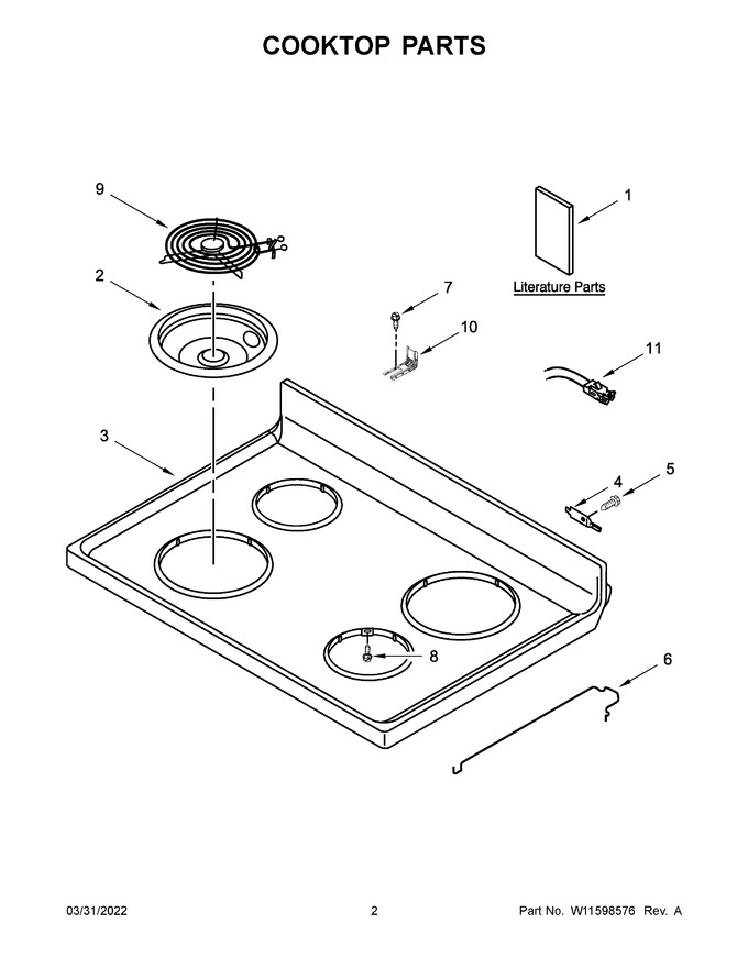 Diagram for YACR4303MFW8