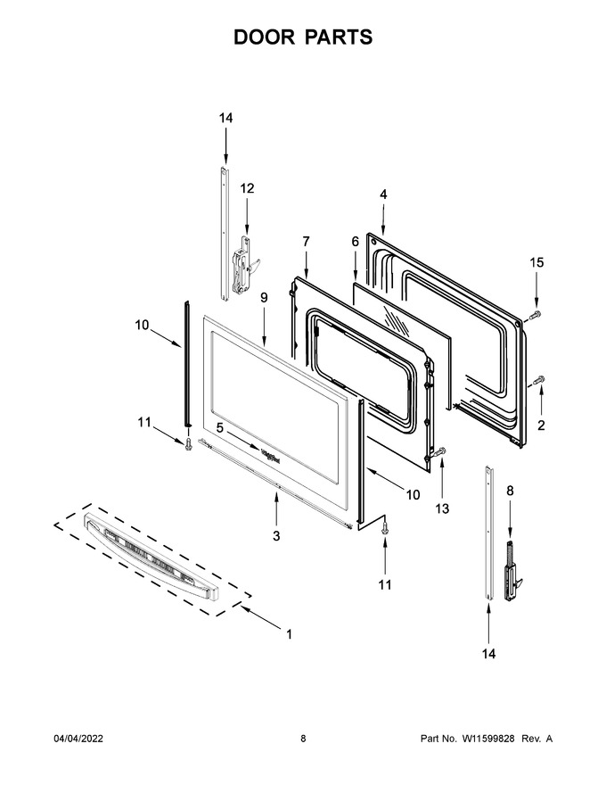 Diagram for WFE505W0HB5