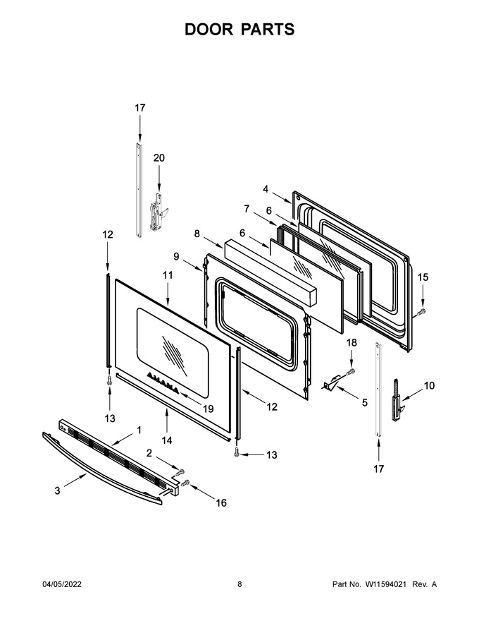 Diagram for ACR4503SFW7