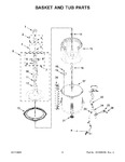 Diagram for 04 - Basket And Tub Parts