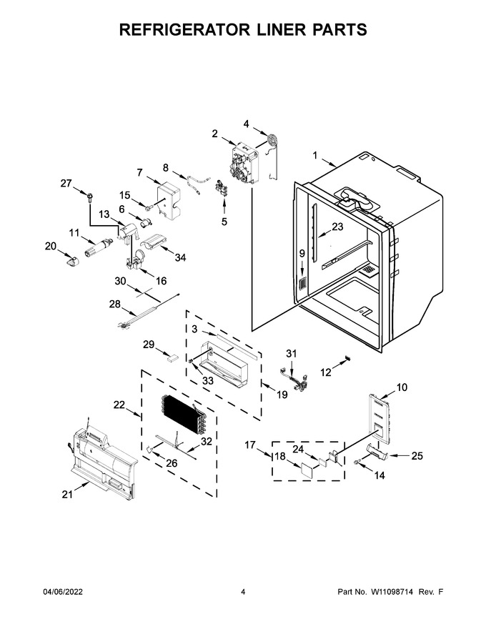 Diagram for WRF954CIHB00