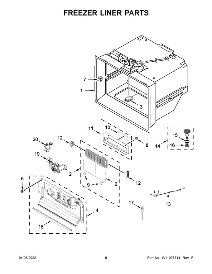 Diagram for WRF954CIHW00