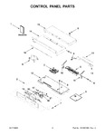 Diagram for 02 - Control Panel Parts