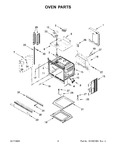 Diagram for 03 - Oven Parts