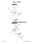 Diagram for 05 - Shelf Parts