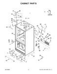 Diagram for 02 - Cabinet Parts