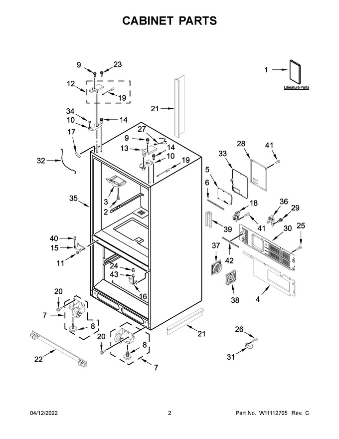 Diagram for WRF974CIHZ00