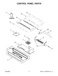 Diagram for 02 - Control Panel Parts