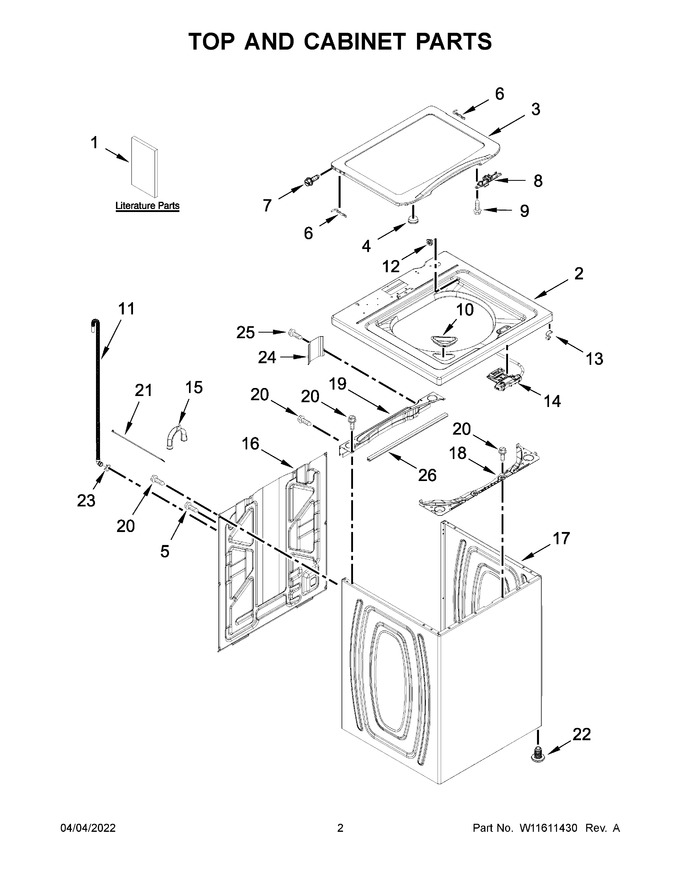 Diagram for 4GWTW1805LW1