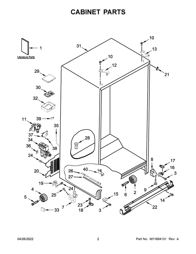 Diagram for 10651783416