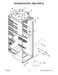 Diagram for 03 - Refrigerator Liner Parts