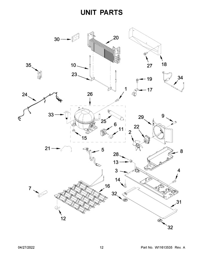 Diagram for WRF757SDHV04