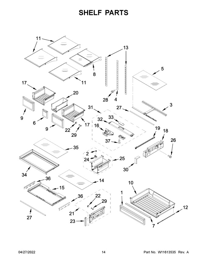 Diagram for WRF757SDHV04