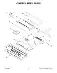 Diagram for 02 - Control Panel Parts