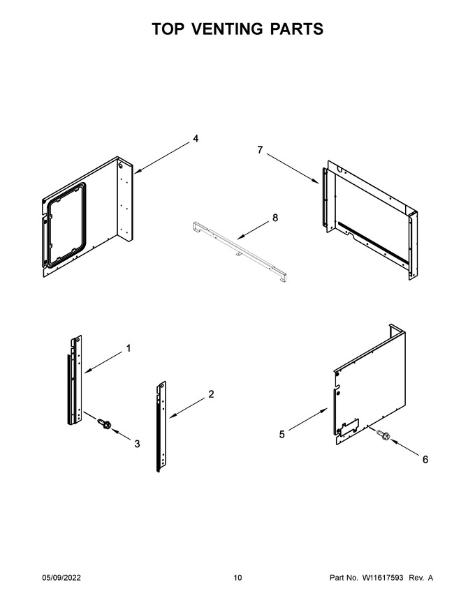 Diagram for KOCE507EWH20