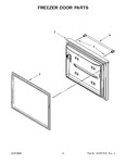 Diagram for 05 - Freezer Door Parts