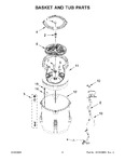 Diagram for 04 - Basket And Tub Parts