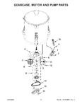 Diagram for 05 - Gearcase, Motor And Pump Parts