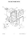 Diagram for 04 - Tub And Frame Parts