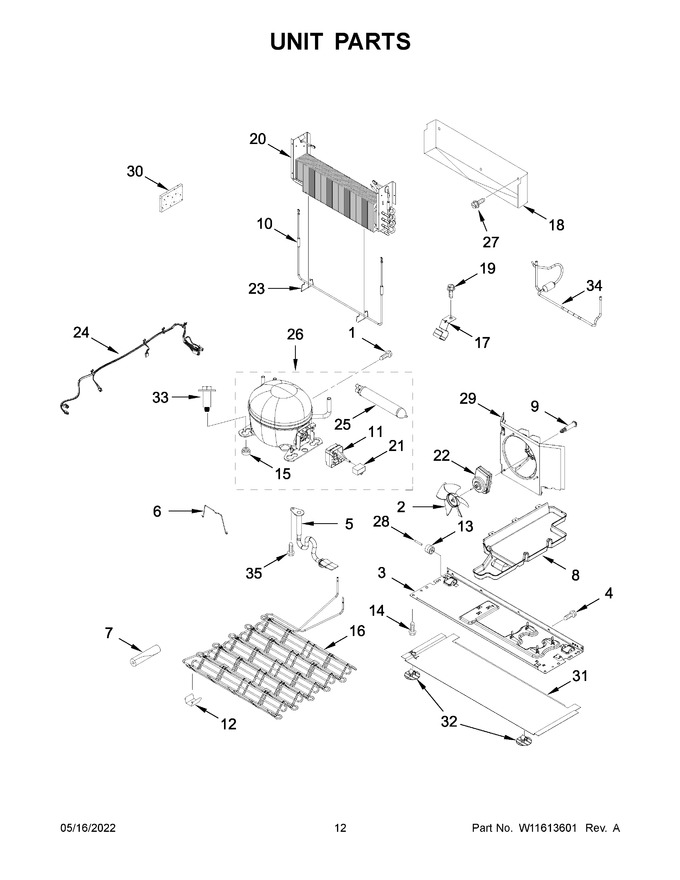 Diagram for WRF767SDHZ04