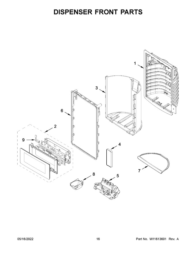 Diagram for WRF767SDHV04