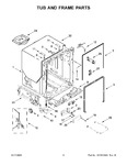 Diagram for 04 - Tub And Frame Parts