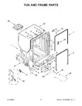 Diagram for 04 - Tub And Frame Parts