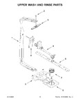 Diagram for 06 - Upper Wash And Rinse Parts