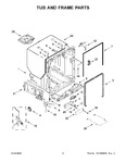 Diagram for 04 - Tub And Frame Parts