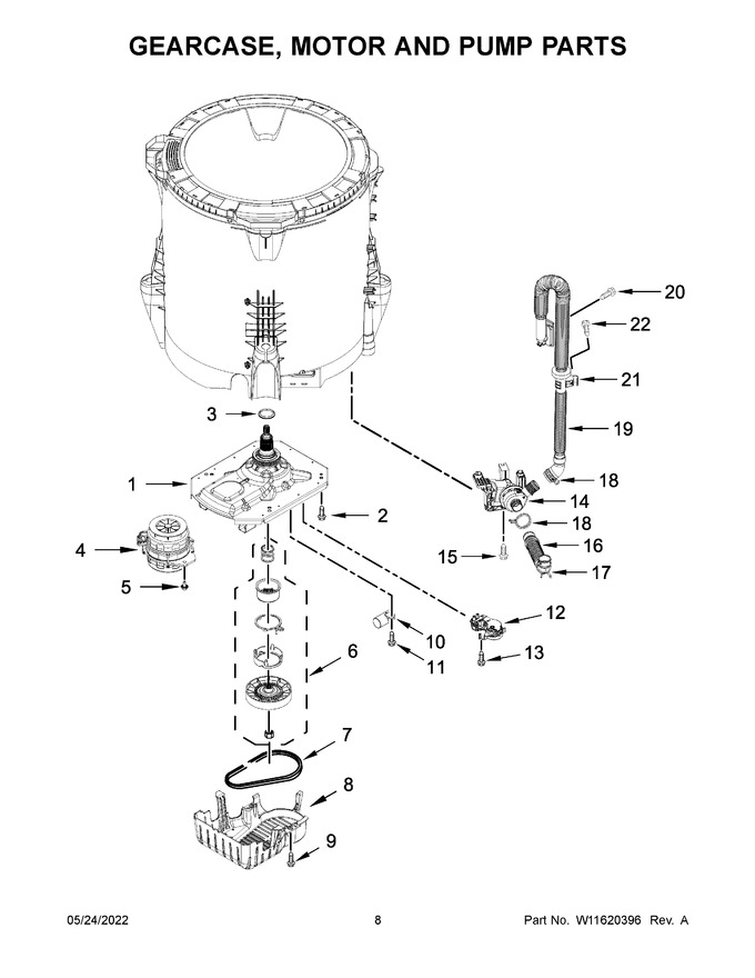 Diagram for MVW6230HW3