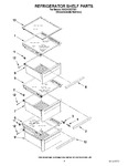 Diagram for 03 - Refrigerator Shelf Parts