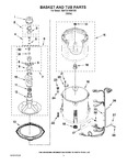 Diagram for 03 - Basket And Tub Parts