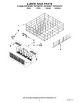 Diagram for 10 - Lower Rack Parts