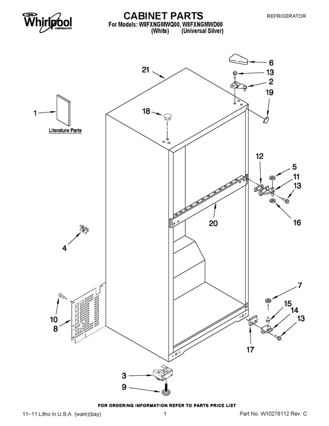 Diagram for W8FXNGMWQ00