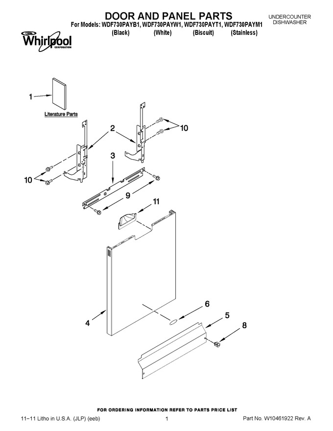 Diagram for WDF730PAYB1