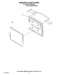 Diagram for 08 - Freezer Door Parts