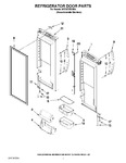 Diagram for 04 - Refrigerator Door Parts