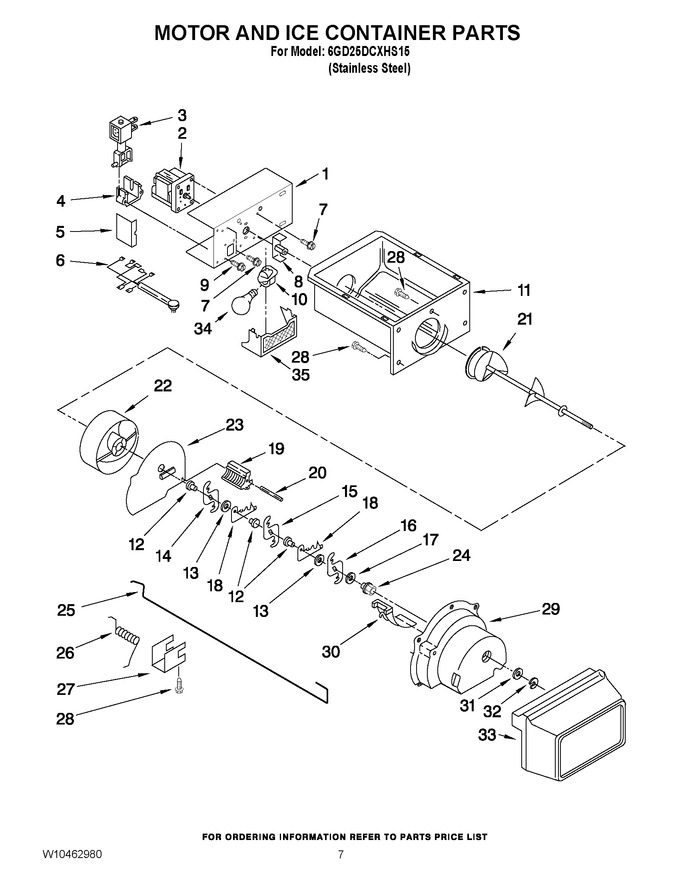 Diagram for 6GD25DCXHS15