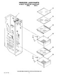 Diagram for 04 - Freezer Liner Parts