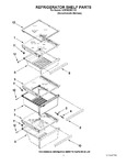 Diagram for 03 - Refrigerator Shelf Parts