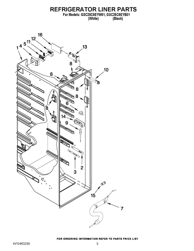 Diagram for GSC25C5EYB01