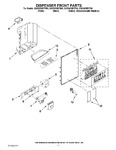 Diagram for 08 - Dispenser Front Parts