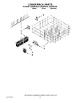 Diagram for 10 - Lower Rack Parts