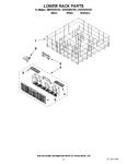 Diagram for 10 - Lower Rack Parts