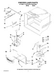 Diagram for 02 - Freezer Liner Parts