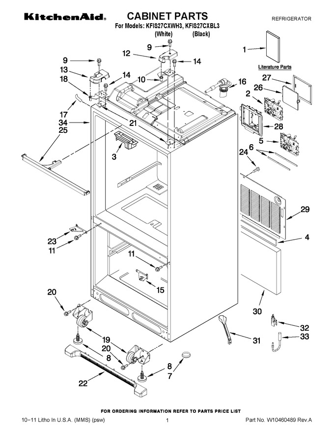 Diagram for KFIS27CXWH3